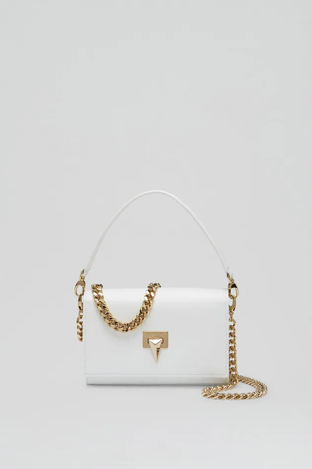 Scanlan Theodore TRIANGLE CHAIN BAG WHITE Women Bags