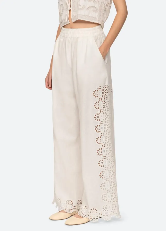 Sea New York Bottoms Women Edith Pants Cream Sea New York Bottoms Women Edith Pants Cream