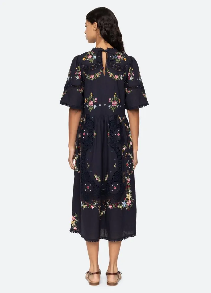Sea New York Dresses Women Edwina SS Dress Navy Sea New York Dresses Women Edwina SS Dress Navy
