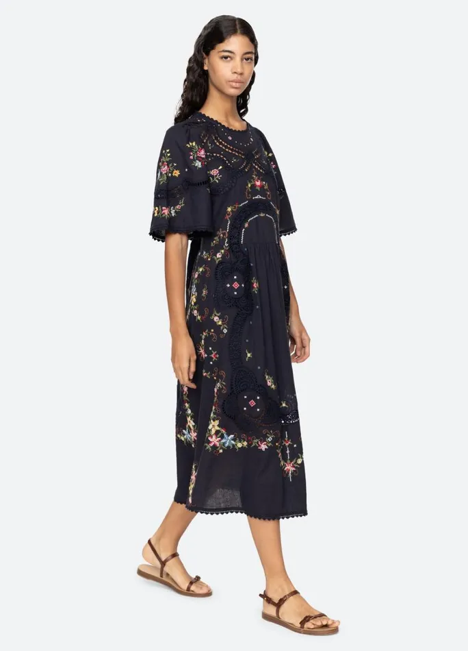Sea New York Dresses Women Edwina SS Dress Navy Sea New York Dresses Women Edwina SS Dress Navy