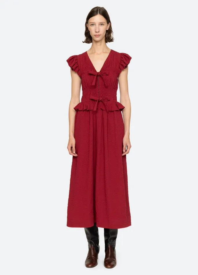 Sea New York Dresses Women Regina Dress Red Sea New York Dresses Women Regina Dress Red