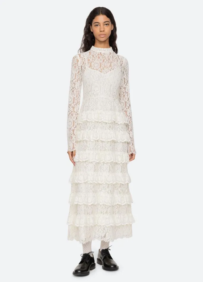 Sea New York Dresses Women Seraphina Dress Cream Sea New York Dresses Women Seraphina Dress Cream