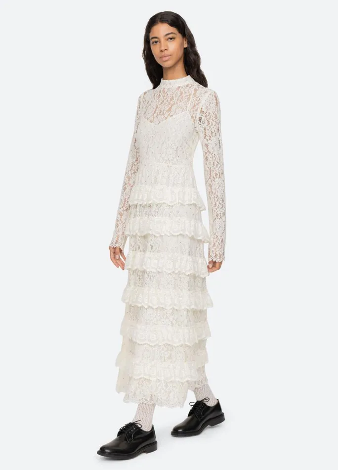 Sea New York Dresses Women Seraphina Dress Cream Sea New York Dresses Women Seraphina Dress Cream
