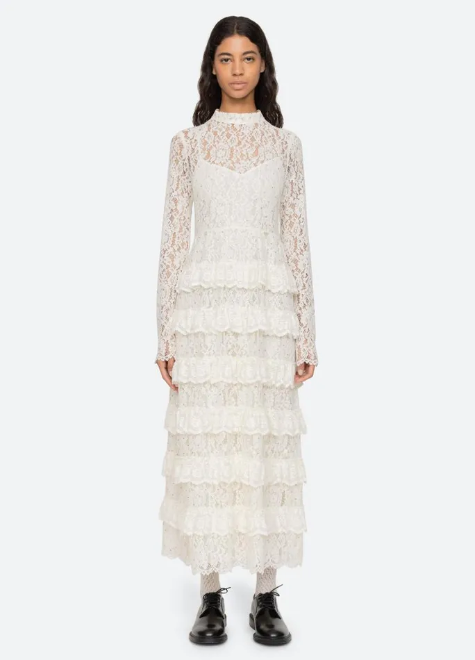 Sea New York Dresses Women Seraphina Dress Cream Sea New York Dresses Women Seraphina Dress Cream