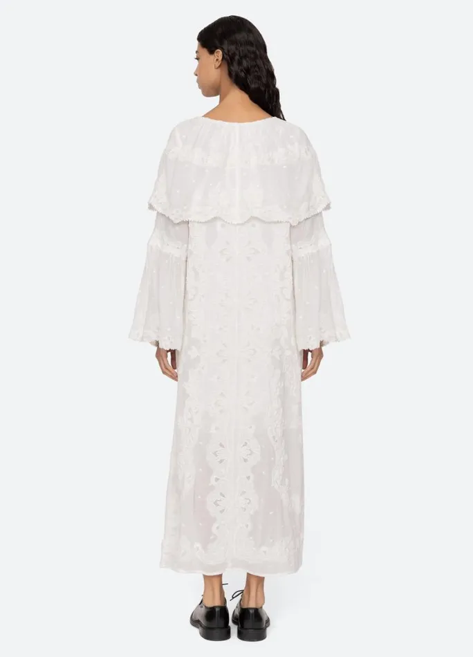 Sea New York Dresses Women Vale Capelet Dress White Sea New York Dresses Women Vale Capelet Dress White