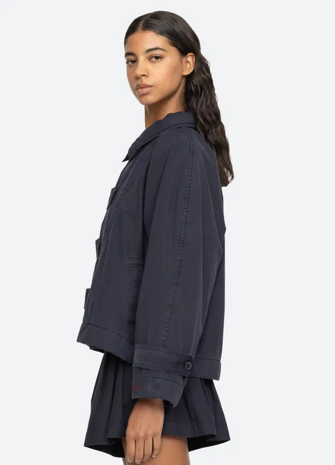 Sea New York Outerwear Women Samaka Jacket Navy Sea New York Outerwear Women Samaka Jacket Navy