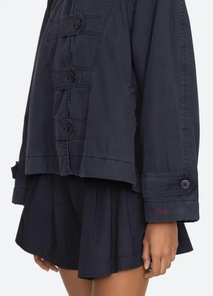 Sea New York Outerwear Women Samaka Jacket Navy Sea New York Outerwear Women Samaka Jacket Navy