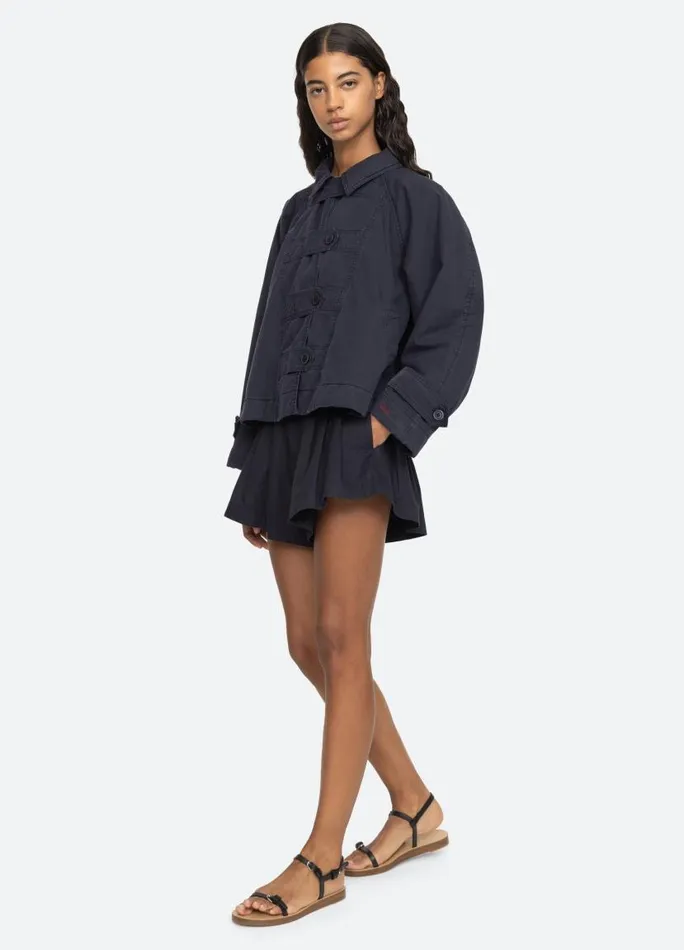 Sea New York Outerwear Women Samaka Jacket Navy Sea New York Outerwear Women Samaka Jacket Navy
