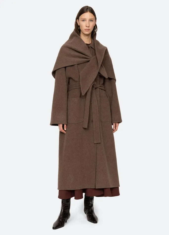 Sea New York Outerwear Women Viv Coat Brown