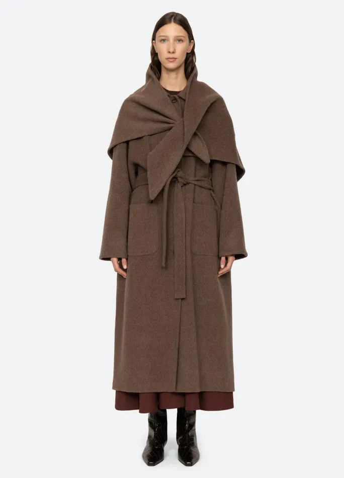 Sea New York Outerwear Women Viv Coat Brown