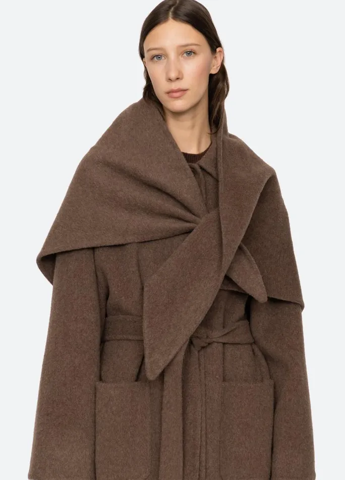 Sea New York Outerwear Women Viv Coat Brown