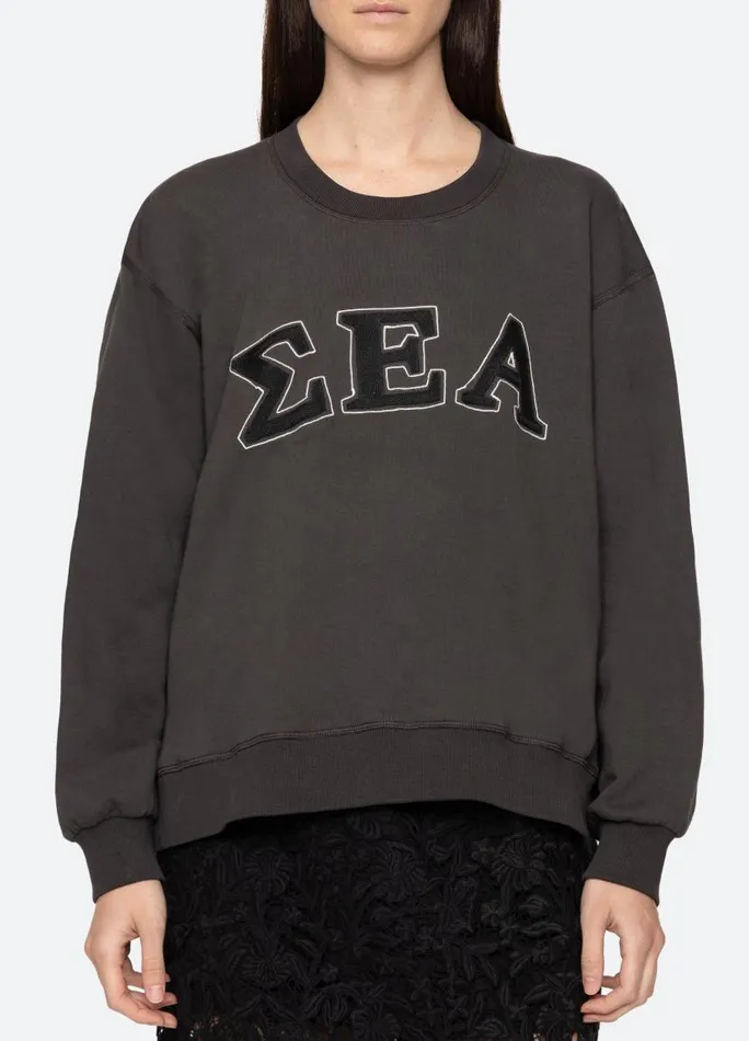 Sea New York Tops Women Adonis Sweatshirt Black Sea New York Tops Women Adonis Sweatshirt Black
