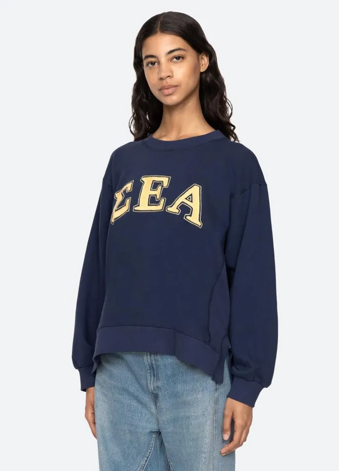 Sea New York Tops Women Adonis Sweatshirt Black Sea New York Tops Women Adonis Sweatshirt Black