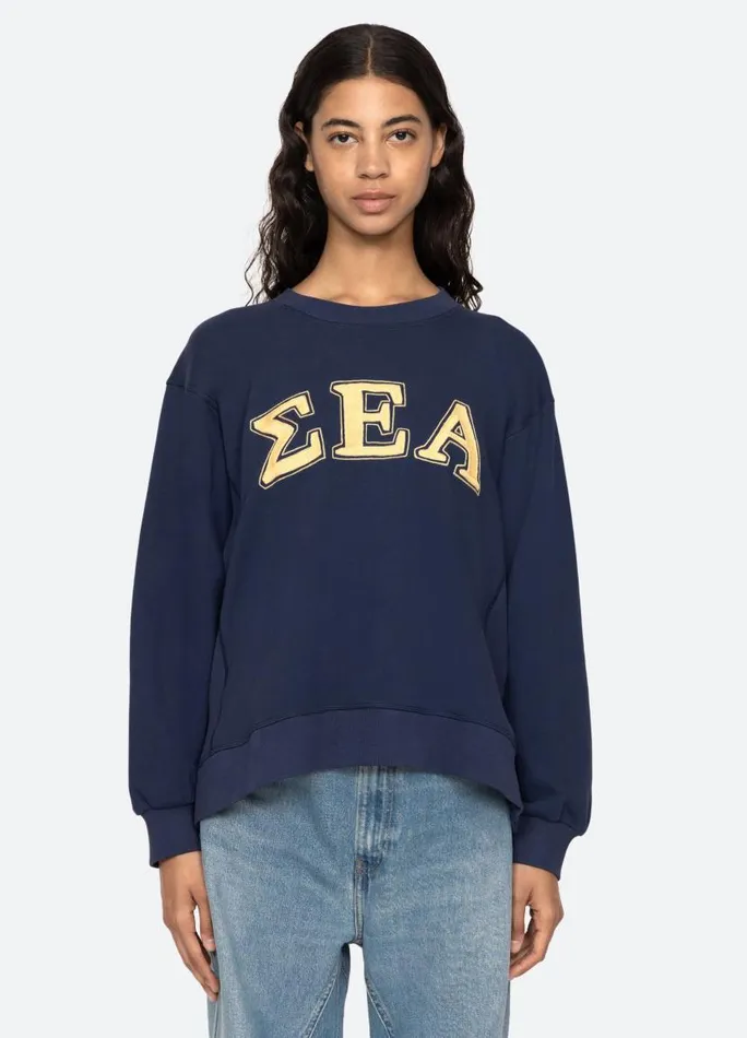 Sea New York Tops Women Adonis Sweatshirt Black Sea New York Tops Women Adonis Sweatshirt Black