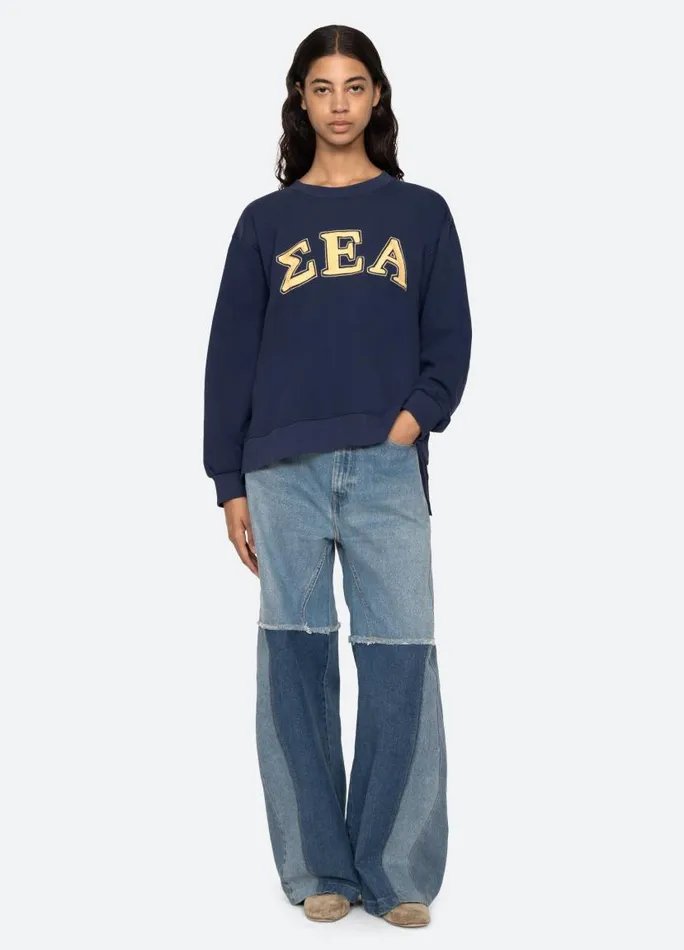 Sea New York Tops Women Adonis Sweatshirt Black Sea New York Tops Women Adonis Sweatshirt Black