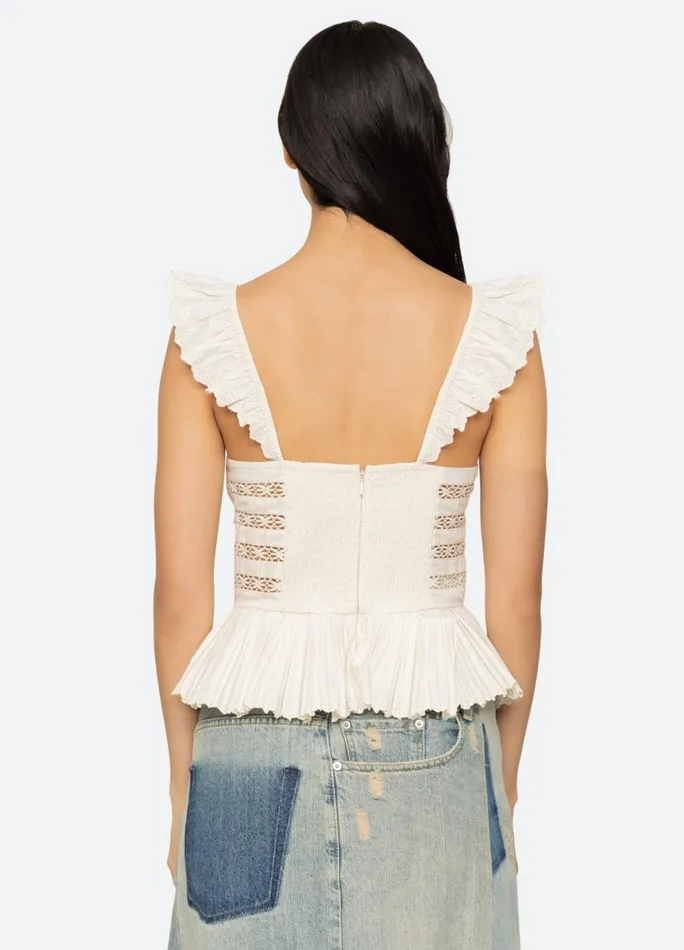 Sea New York Tops Women Antonina Tank Cream Sea New York Tops Women Antonina Tank Cream