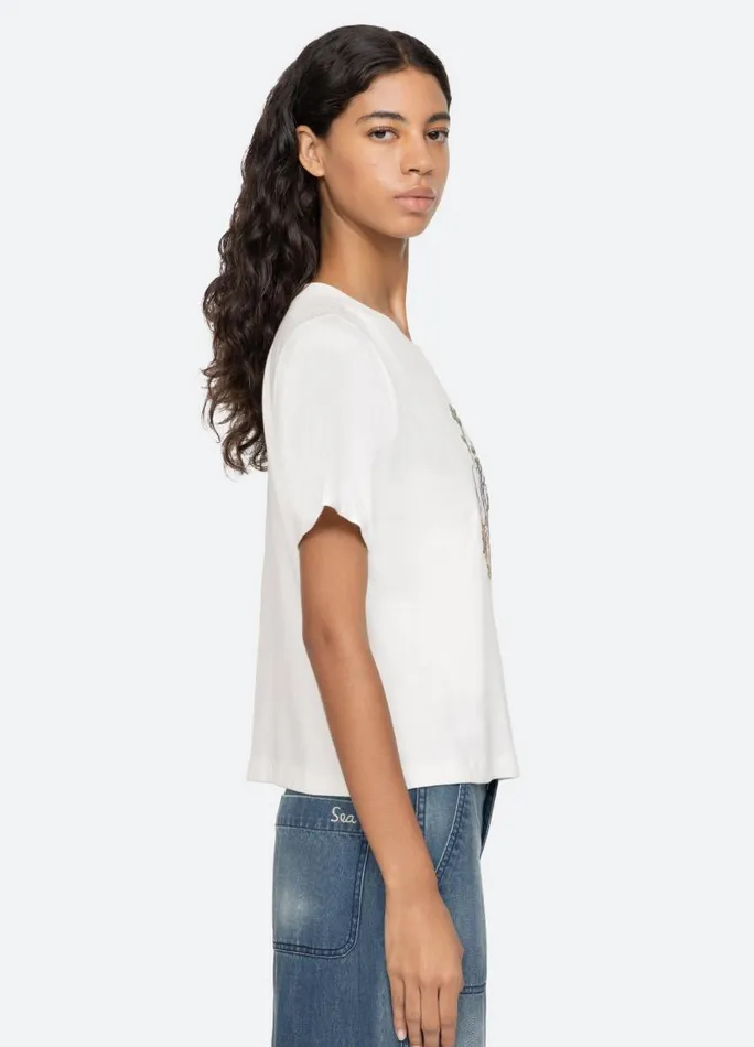 Sea New York Tops Women Martha TShirt White Sea New York Tops Women Martha TShirt White