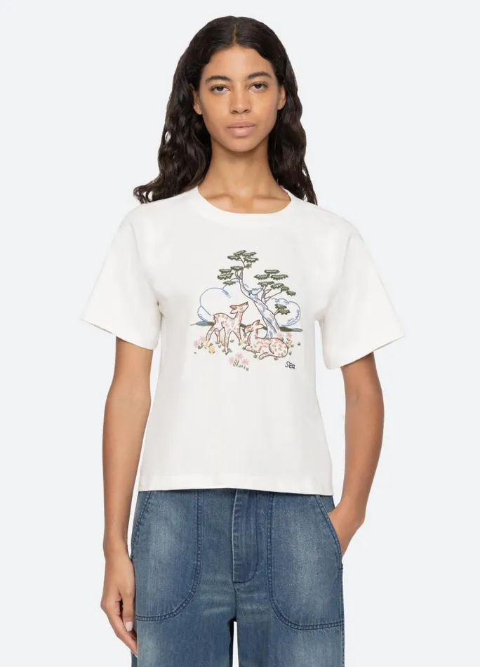 Sea New York Tops Women Martha TShirt White Sea New York Tops Women Martha TShirt White