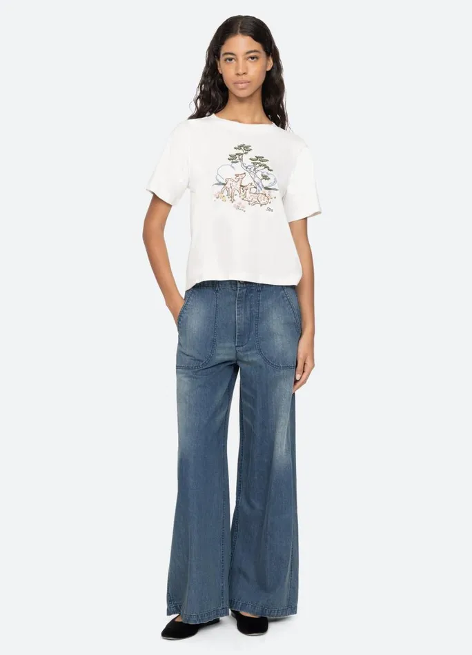 Sea New York Tops Women Martha TShirt White Sea New York Tops Women Martha TShirt White