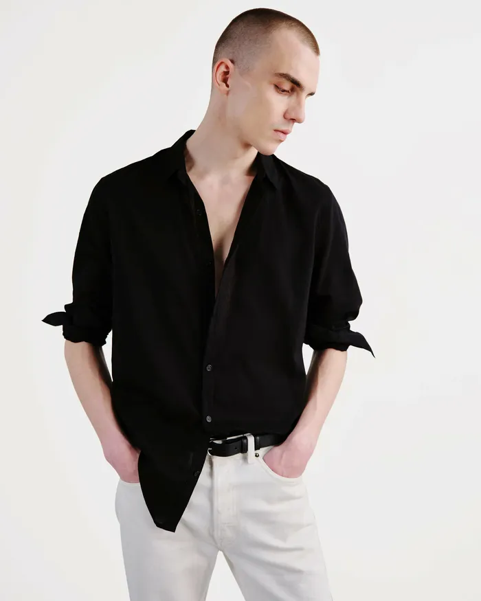 Shirts VITUS SHIRT Black 8211 Nili Lotan Men