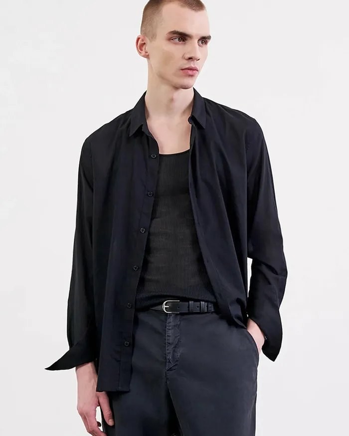 Shirts VITUS SHIRT Black 8211 Nili Lotan Men