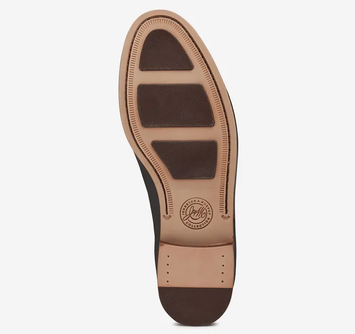 Shoes Johnston and Murphy Men Baldwin Penny Loafer Dark Brown English Full Grain