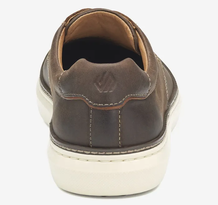 Shoes Johnston and Murphy Men McGuffey 2 Plain Toe Brown Oiled Full Grain