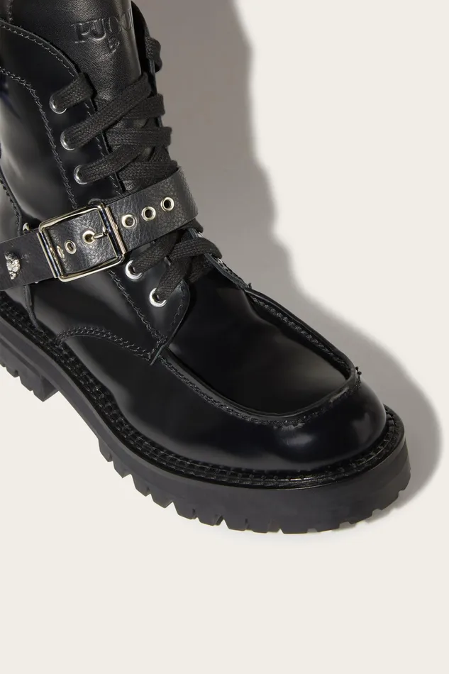 Shoes Women PUCCI MarmoPrint Leather Boots