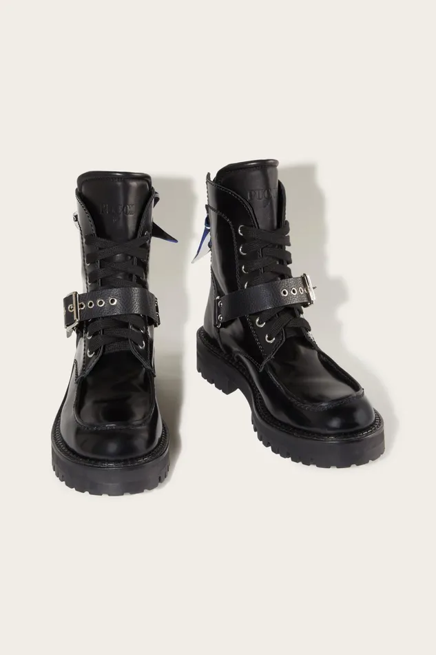 Shoes Women PUCCI MarmoPrint Leather Boots