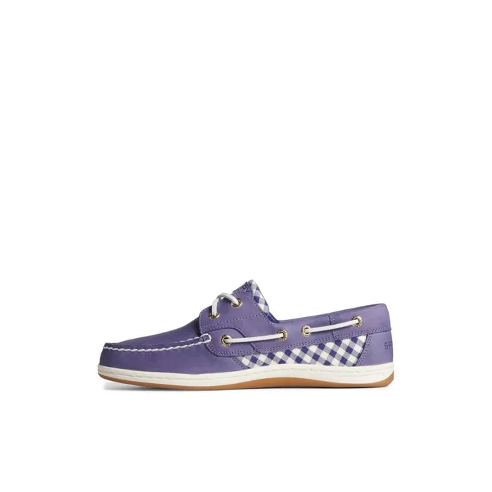 Shoes Women Sperry Koifish Gingham Boat Shoe Blue