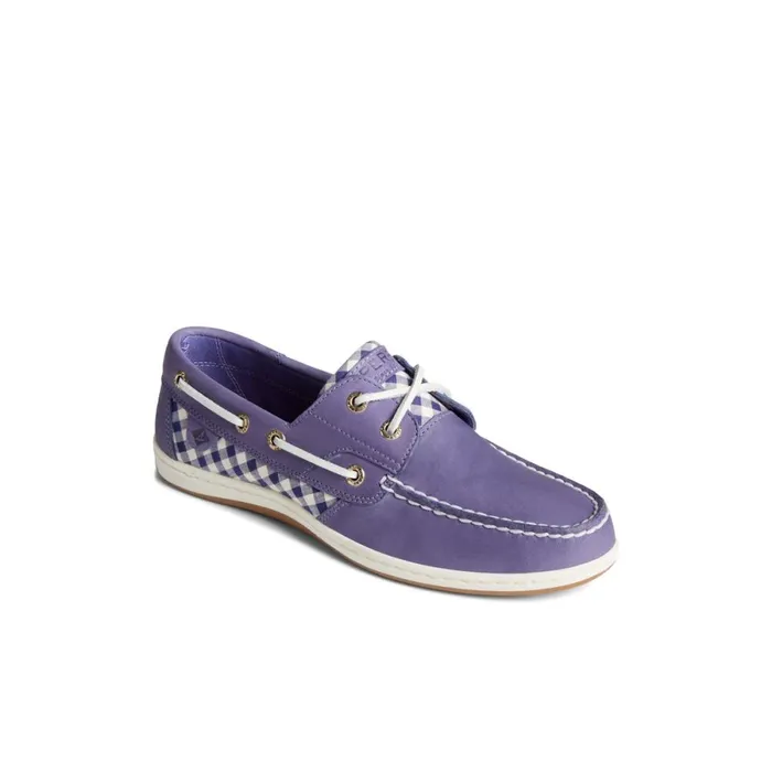 Shoes Women Sperry Koifish Gingham Boat Shoe Blue