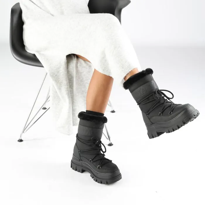 Shop Boots and AnkleBoots BUFFALO Aspha Blizzard 2 Black