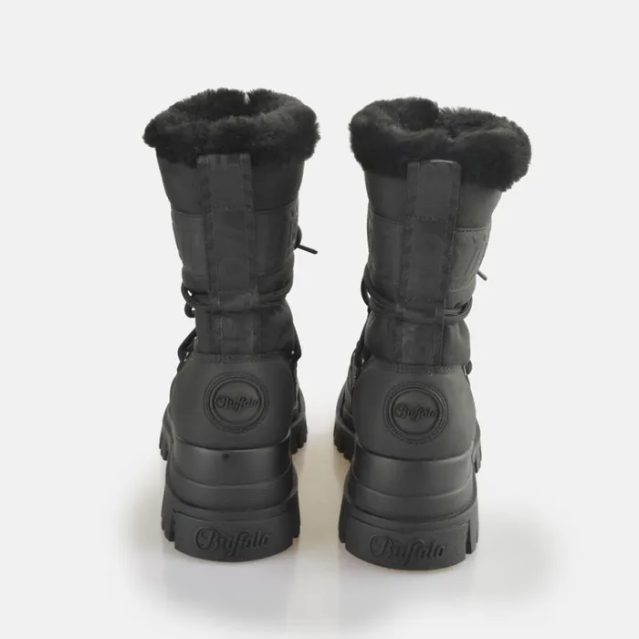 Shop Boots and AnkleBoots BUFFALO Aspha Blizzard 2 Black