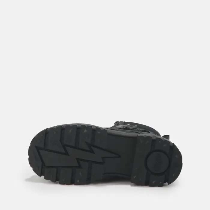 Shop Boots and AnkleBoots BUFFALO Aspha Com1 Laceup Mid Black