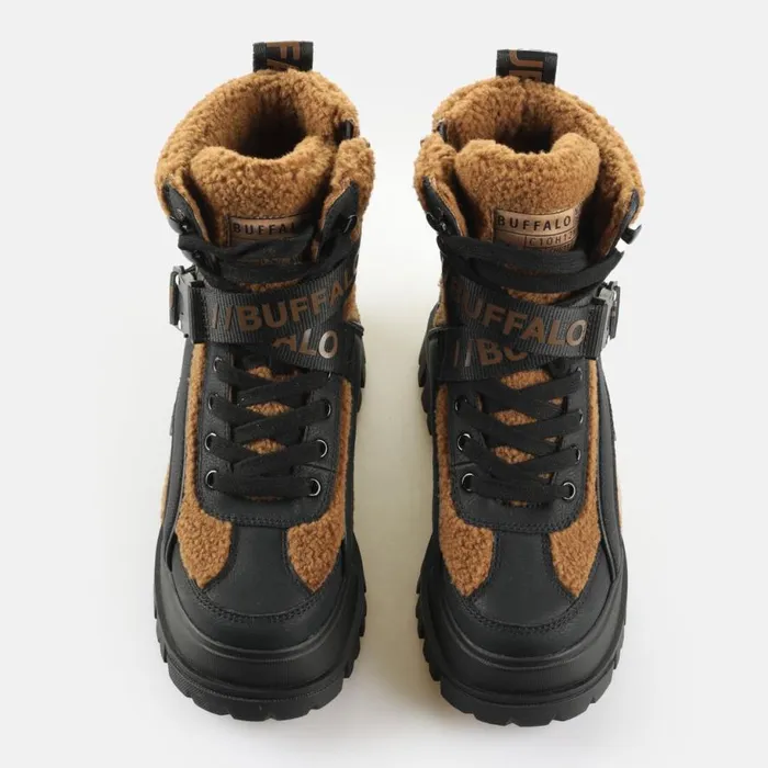 Shop Boots and AnkleBoots BUFFALO Aspha Com1 Warm Brown