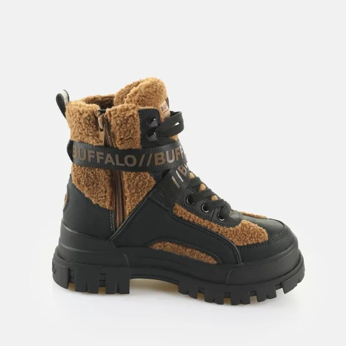 Shop Boots and AnkleBoots BUFFALO Aspha Com1 Warm Brown