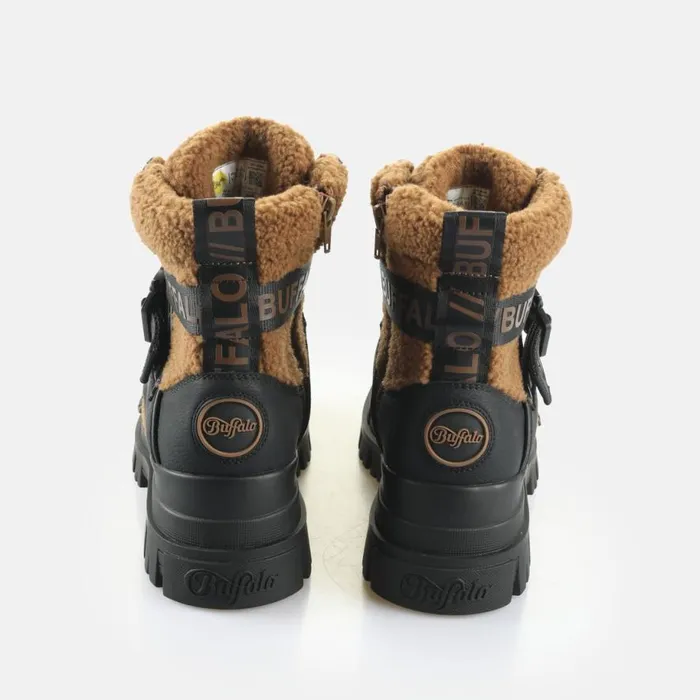 Shop Boots and AnkleBoots BUFFALO Aspha Com1 Warm Brown
