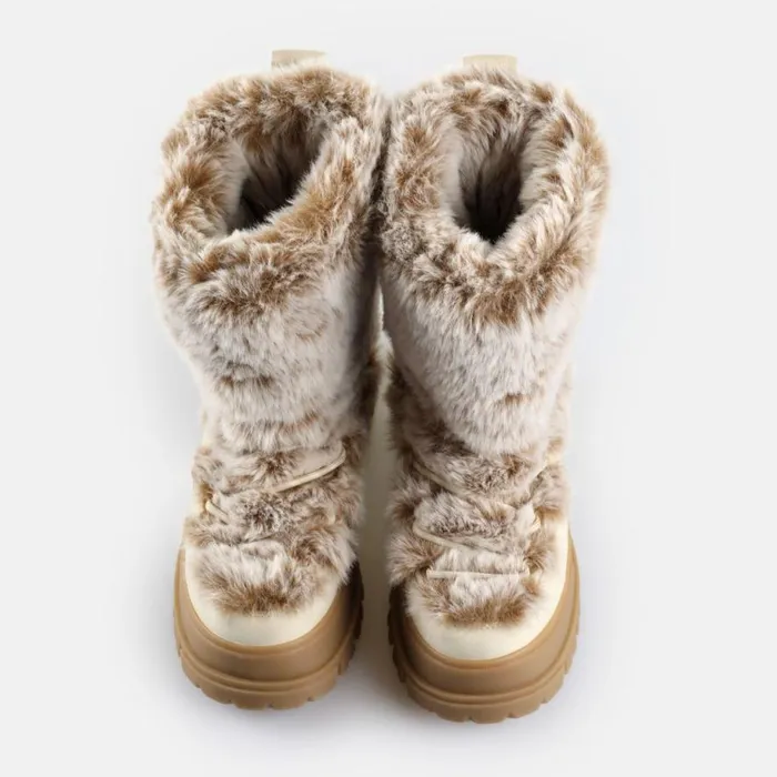 Shop Boots and AnkleBoots BUFFALO Aspha Moon Warm Beige