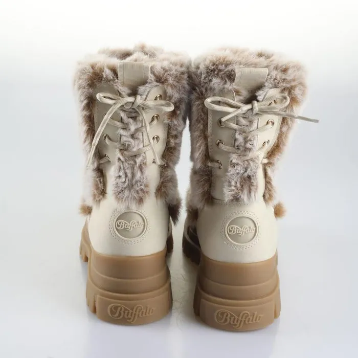 Shop Boots and AnkleBoots BUFFALO Aspha Moon Warm Beige