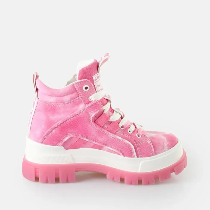 Shop Boots and AnkleBoots BUFFALO Aspha NC Mid Pink
