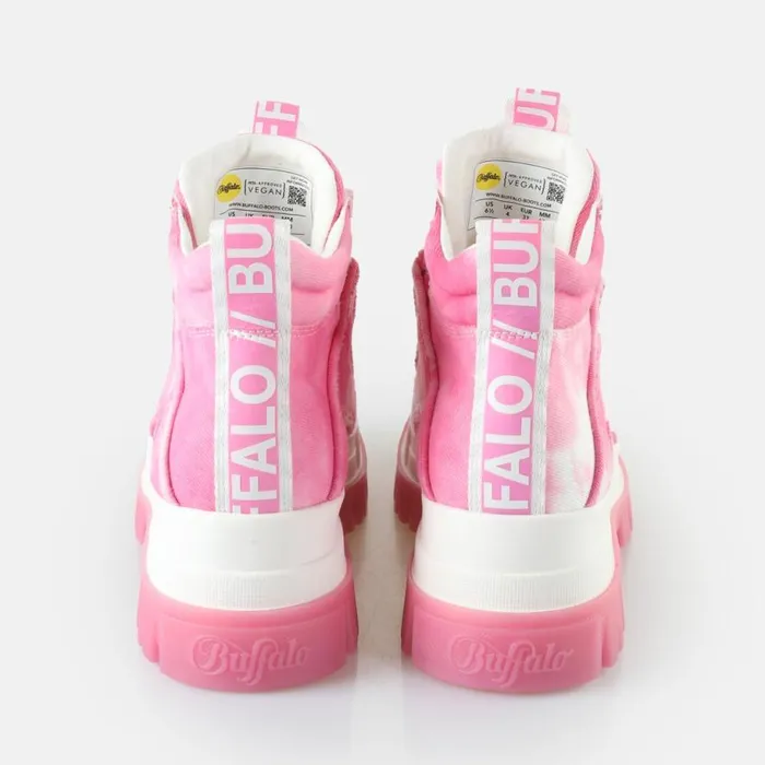 Shop Boots and AnkleBoots BUFFALO Aspha NC Mid Pink