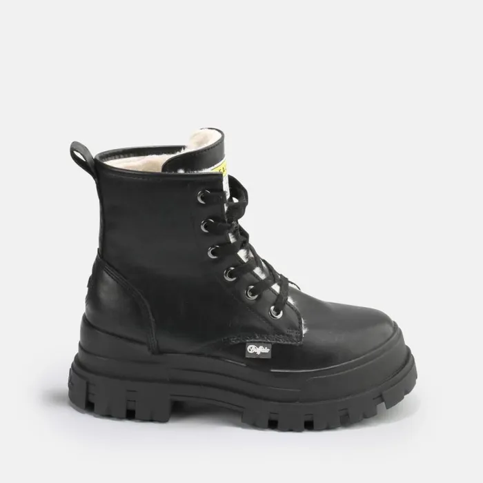 Shop Boots and AnkleBoots BUFFALO Aspha RLD Black