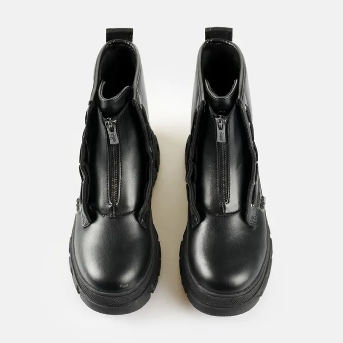 Shop Boots and AnkleBoots BUFFALO Nova Zip Black
