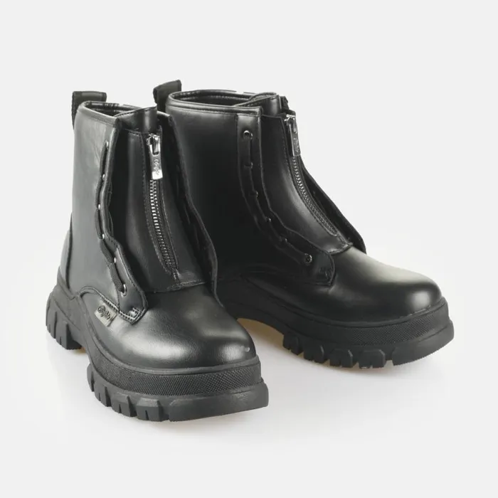 Shop Boots and AnkleBoots BUFFALO Nova Zip Black