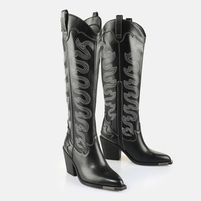 Shop Boots and AnkleBoots BUFFALO West Boot Hi Blackwhite