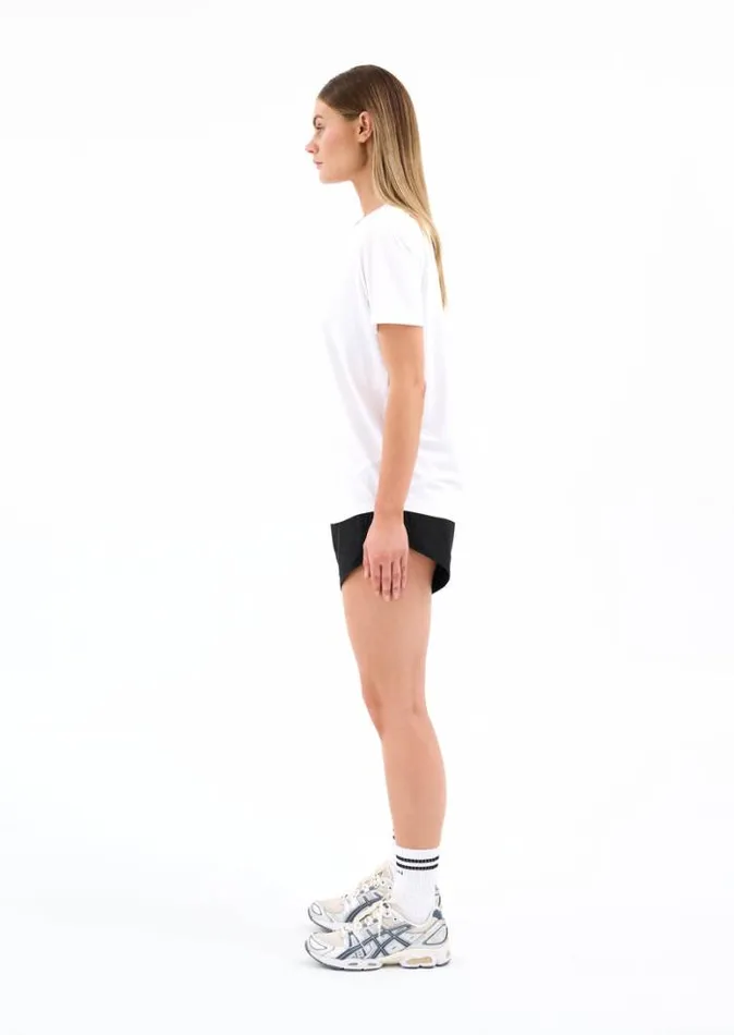 Shop CROSSOVER AIR FORM TEE IN WHITE PE Nation Tees and Tanks
