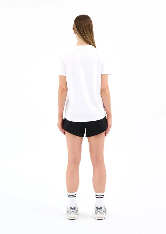 Shop CROSSOVER AIR FORM TEE IN WHITE PE Nation Tees and Tanks