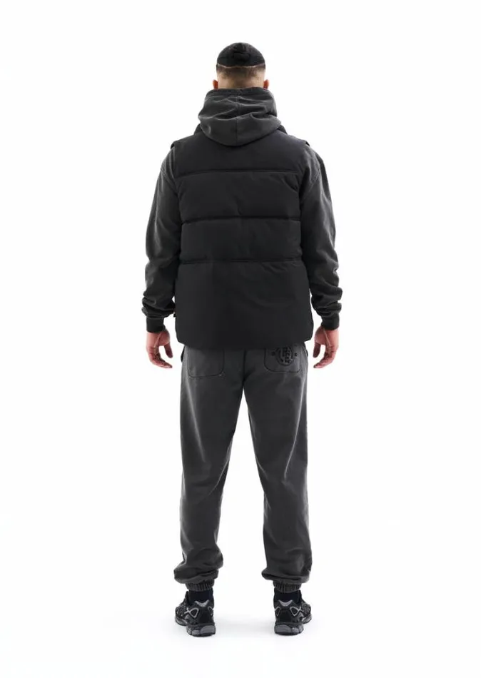 Shop CUTBACK VEST IN BLACK PE Nation Jackets
