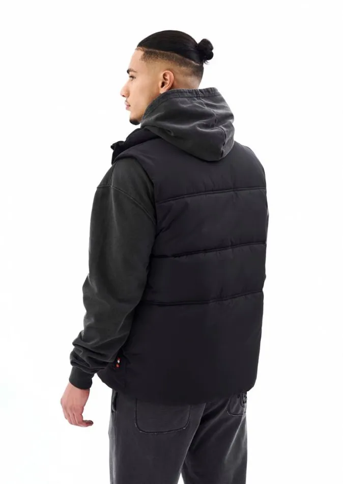 Shop CUTBACK VEST IN BLACK PE Nation Jackets