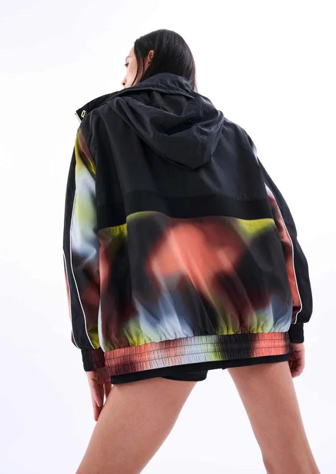 Shop CYPER PRINTED JACKET IN BLUR PRINT PE Nation Jackets